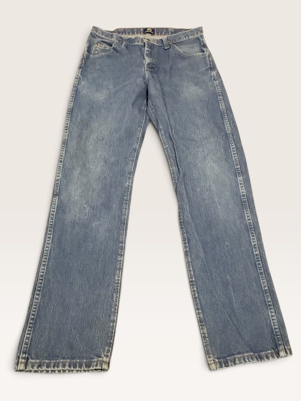 WRANGLER Classic Straight Leg Blue Jeans - Medium Wash Men SZ 32x32